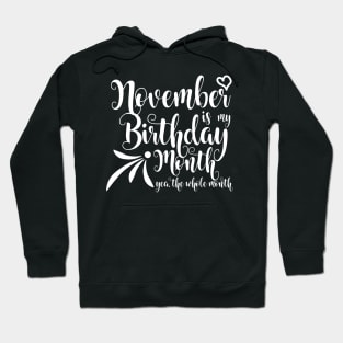 November Birthday Hoodie